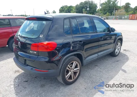 2013 Volkswagen Tiguan S из США, поврежденный, VIN WVGCV3AX6DW595821